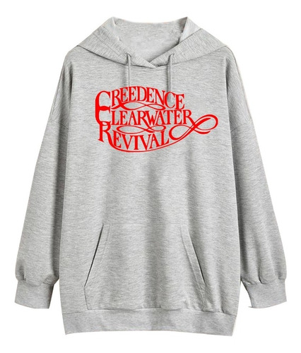 Buzo Creedence Learwater Revival  Logo Algodon Unisex