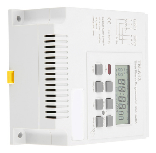 Q Tm-163 Três Fases 380v Smart Digital Weekly Programável