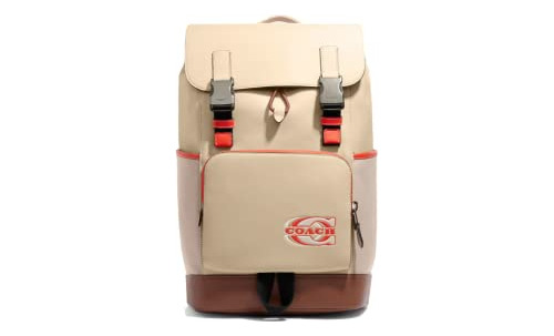 Coach Track Backpack In Signature Canvas Np4de