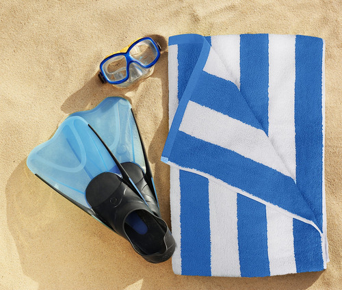 Toalla De Playa Utopia Towels Cabana Stripe, 100% Algodón, 7
