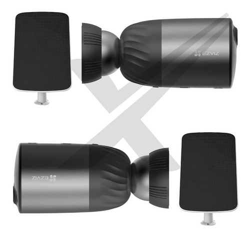 Imagen 2 de 10 de Camara De Seguidad X2 Camara Wifi Ezviz Exterior Panel Solar