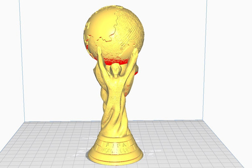 Copa Mundial Fifa + Llavero Qatar Archivo Stl Impresora 3d