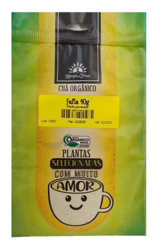 Chá De Fáfia Orgânico Kampo De Ervas 40g