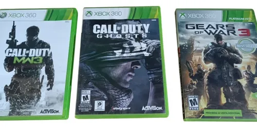 Lote Juegos Xbox 360 Call Of Duty (dos) Y Gears Of War 3. (Usado)