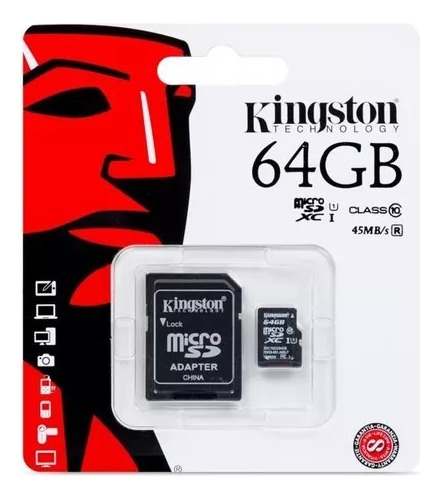 Memoria Micro Sd 64gb  Sellada  Celulares Fotografia