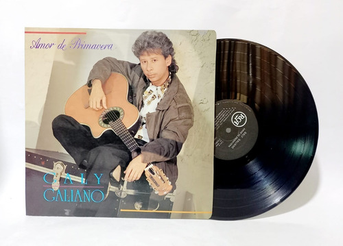 Disco Lp Galy Galiano / Amor De Primavera