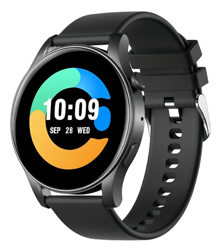 Smartwatch Colmi V73 Faz E Recebe Ligações Tela Amoled Caixa Preto Pulseira Preto Desenho Da Pulseira Mesh