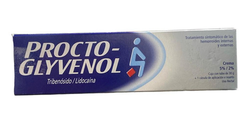 Procto Glyvenol Tribenósido/ Lidocaína Crema Y Canula 30g