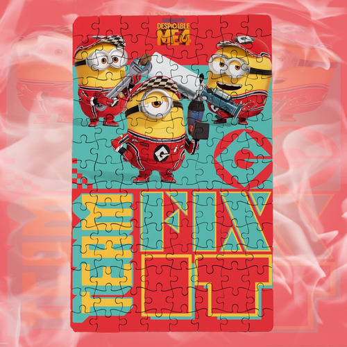 Rompecabezas De Minions Mi Villano Favorito Fix It 80 Piezas