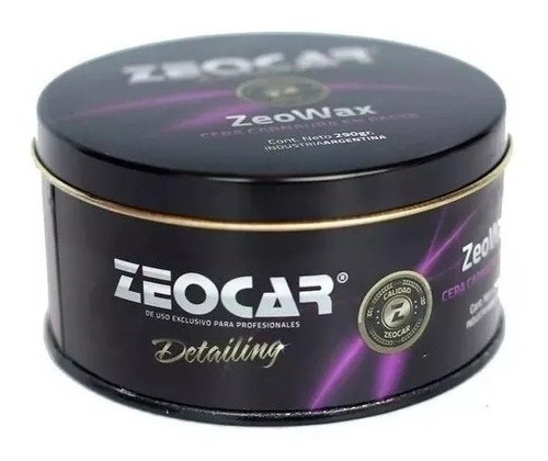 Imagen 2 de 5 de Cera Carnauba 290g Zeocar Zeowax (tratamiento Acrílico)