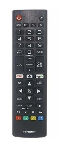 Akb75095307 Televisión Reemplazo De Netflix Y Amazon C...