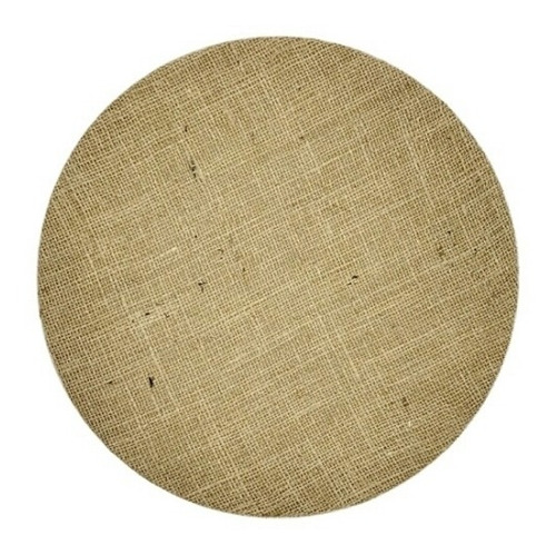 Imagen 3 de 3 de Plato De Sitio De Arpillera Diseño Deco Para Tu Mesa Petite