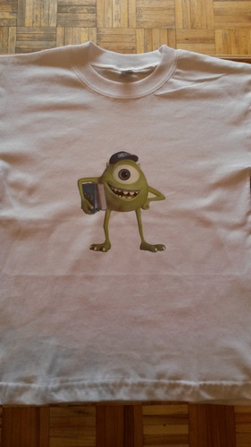 Buzos Y Remeras Mike Wazowski Monster Inc .