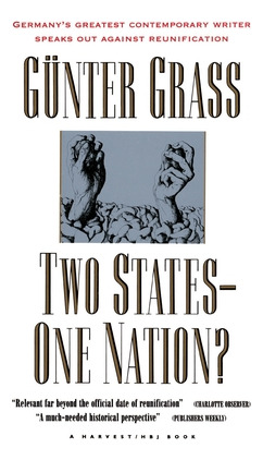 Libro Two States--one Nation? - Grass, Gã¼nter