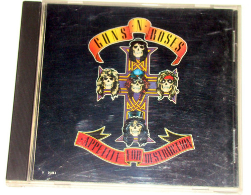 Guns N Roses Appetite For Destruction Cd Usa / Kktus