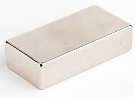 Iman De Neodimio Rectangular 25x9x9 Mm Ultrapotente