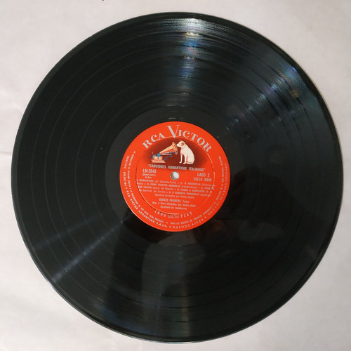 Música Disco Vinilo, Sergio Franchi Canciones Románticas (Usado)