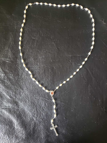 Rosario Nácar, Cruz, Tierra Santa, Medalla Virgen, Jerusalén (Usado)