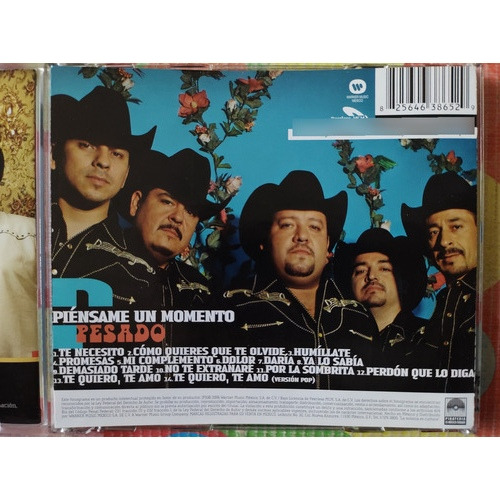 Pesado Cd Piensame Un Momento V (Usado)