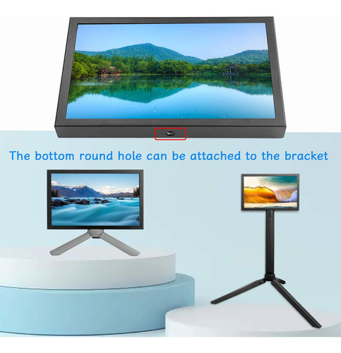 Jnityopt Hd Monitor De 7 Pulgadas Pantalla Hdmi Lcd 1024 * 6