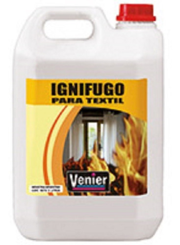 Ignifugo Antifuego Textil Venier X 5 Lts C/certificado