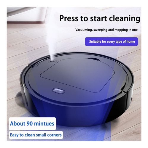 Robot Aspirador Automático Inalámbrico 4 En 1, Barredora