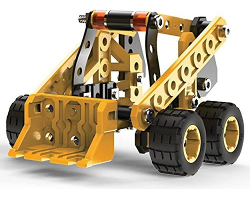 Meccano Erector Bulldozer Modelo Vehiculo Building Kit Edad