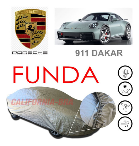 Protector Cubierta Eua Porsche 911 Dakar