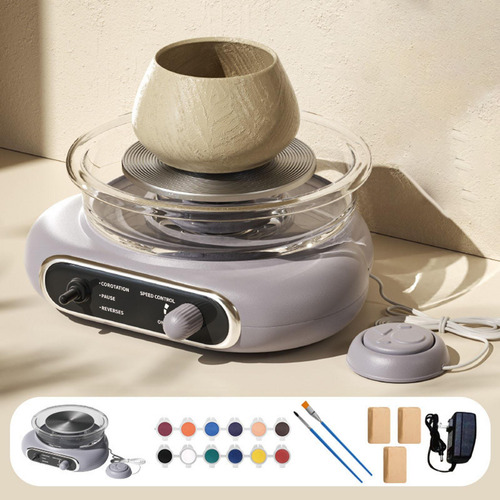 Mini Kit De Rueda De Cerámica, Máquina Para Hacer Gris