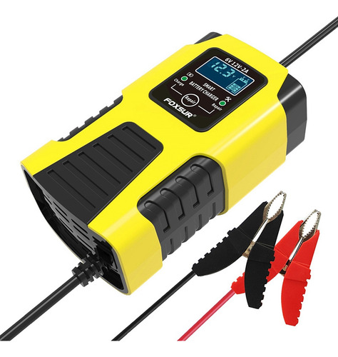 Carregador De Bateria Para Carro Foxsur, 6 V, 12 V, 2 Ah, 3