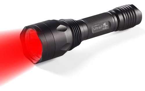 Linterna Led Luz Roja Ultrafire Impermeabilidad Ipx65