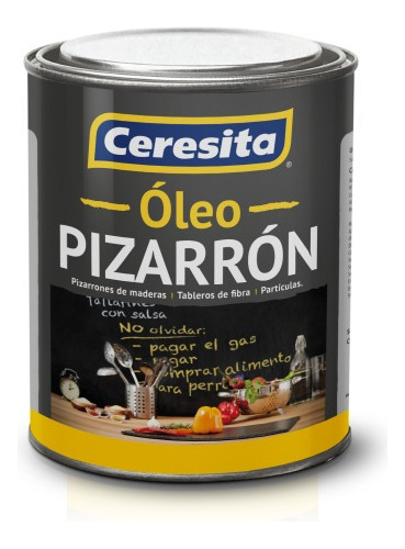 Oleo Pizarrón Ceresita 1/4 Galón Outlet Pinturasonlinecl