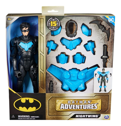 Dc Comics Batman Adventures De Nightwing Con 15 Accesorios D