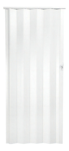 Puerta Plegable Pvc Milano 120x200cm Blanco Hoggan