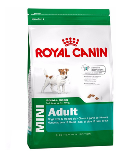 Alimento Royal Canin Size Health Nutrition Mini Adult para perro adulto de raza pequeña sabor mix en bolsa de 7.5 kg
