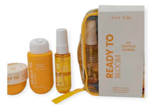 Kit De Cuidado Corporal City Girl X1 Varias Fragancias