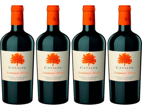 Vino Catalpa Cabernet Franc Bodega Atamisque Pack X4