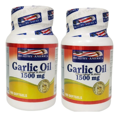 2 X Garlic Oil 1500mg Perlas Ajo - Unidad a $27450