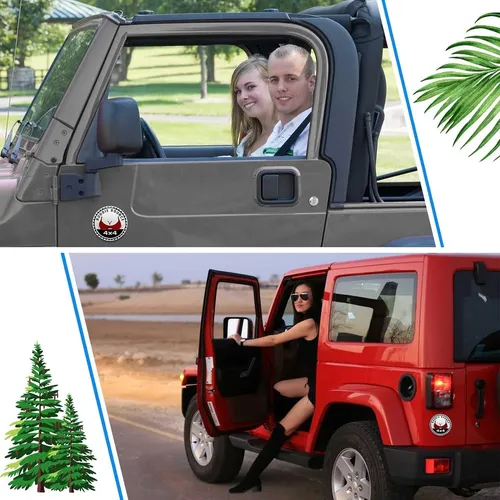 3pcs Boeble Bounce Insignia Con Calcomanías Con De 4 X 4 De
