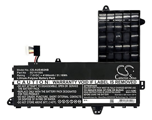 Bateria P/ Notebook Asus B21n1505 E402m E402s E502s E402ma