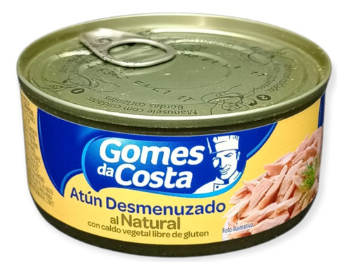 Atun Gomes Da Costa Natural Desmenuzado 170 Grs X 3 Unidades