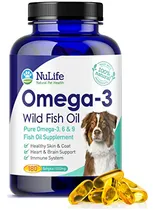 Comprar Aceite De Pescado Omega 3 Puro Para Perros, Salvaje 3cht0