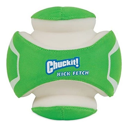 Chuckit! Bola De Brinquedo Para Cães Kick Fetch, Que Brilha Cor Verde