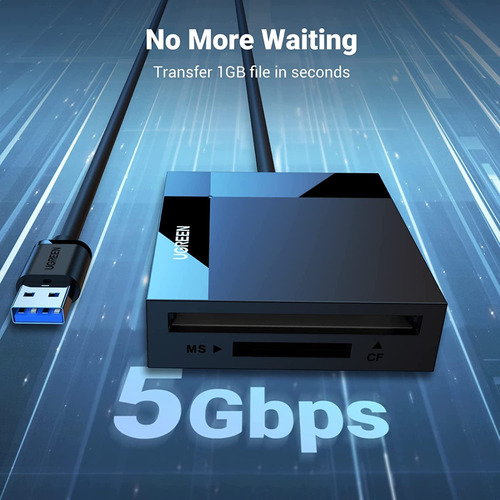 Lector De Tarjetas Sd/tf Ugreen 4 En 1 Usb 3.0 30333