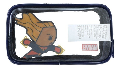 Imagem 3 de 3 de Necessaire Miniso Marvel - Capitã Marvel
