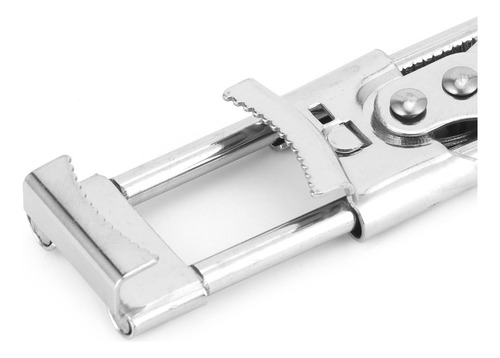 Abridor De Latas Ajustable De Acero Inoxidable Ergonómico