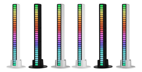 Torre Vertical De Luz Led Iluminación Al Ritmo Musical 