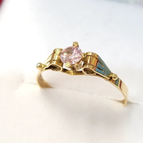 Anillo Solitario Oro 18kts 1,5grs N°13 Brumat