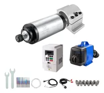 Comprar Kits Motor Husillo Cnc In Refrigerado Agua Vfd+montaje Pinza
