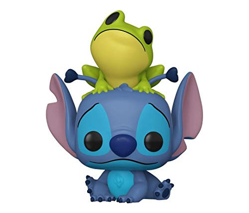 Figura Funko Pop: Stitch Con Rana